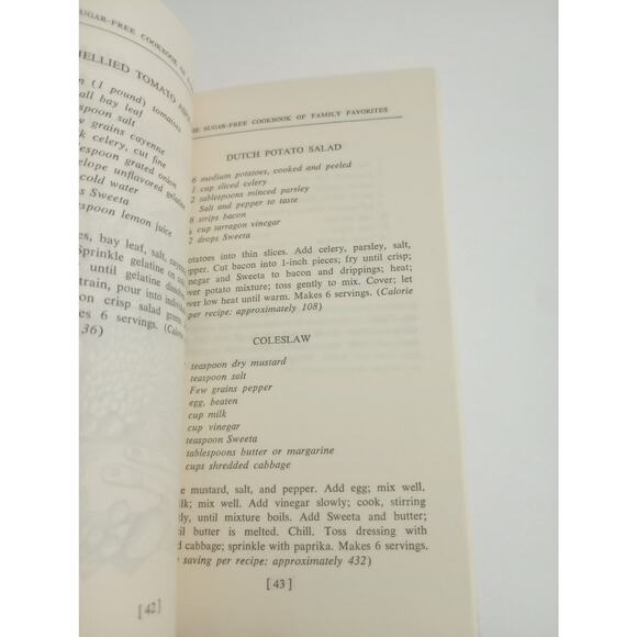 Vintage Cook Book Sugar-Free Cookbook of Family Favorites by William Kaufman - Picture 6 of 10